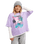 The Roxy Girls Girls Rain Falls Long Sleeve T-Shirt in Viola