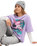 The Roxy Girls Girls Rain Falls Long Sleeve T-Shirt in Viola
