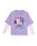 The Roxy Girls Girls Rain Falls Long Sleeve T-Shirt in Viola