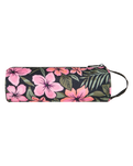 The Roxy Time To Party Pencil Case in Anthracite Wind Swept Floral