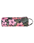 The Roxy Time To Party Pencil Case in Anthracite Wind Swept Floral