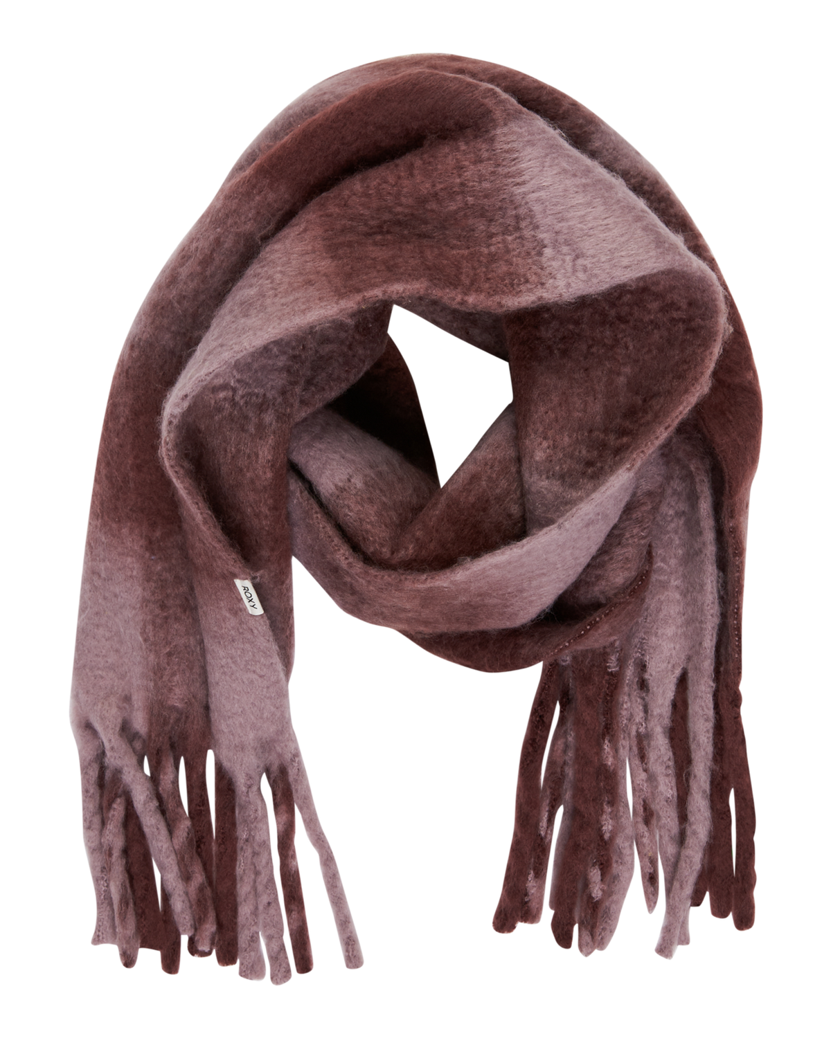 The Roxy Womens Cute Blush Scarf in Nirvana Be Bold Plaid