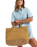 The Roxy Misty Cove Beach Bag in Lark