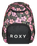 The Roxy Shadow Swell Printed Backpack in Anthracite Wind Swept Floral