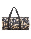The Roxy Warm Notes Duffel Bag in Anthracite Big Flowers