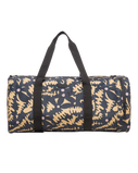 The Roxy Warm Notes Duffel Bag in Anthracite Big Flowers