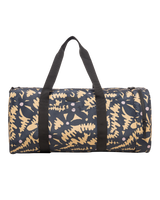 The Roxy Warm Notes Duffel Bag in Anthracite Big Flowers