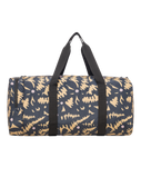 The Roxy Warm Notes Duffel Bag in Anthracite Big Flowers