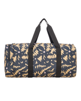 The Roxy Warm Notes Duffel Bag in Anthracite Big Flowers