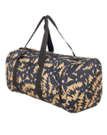 The Roxy Warm Notes Duffel Bag in Anthracite Big Flowers