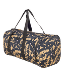 The Roxy Warm Notes Duffel Bag in Anthracite Big Flowers