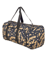 The Roxy Warm Notes Duffel Bag in Anthracite Big Flowers