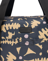 The Roxy Warm Notes Duffel Bag in Anthracite Big Flowers