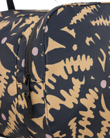 The Roxy Warm Notes Duffel Bag in Anthracite Big Flowers