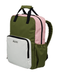 The Roxy Schoolie Backpack in Oil Green