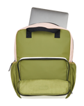 The Roxy Schoolie Backpack in Oil Green