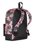 The Roxy Sugar Baby Bottle Backpack in Anthracite Wind Swept Floral