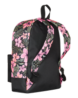 The Roxy Sugar Baby Bottle Backpack in Anthracite Wind Swept Floral