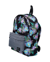 The Roxy Sugar Baby Backpack in Anthracite Aquarella Active Rg
