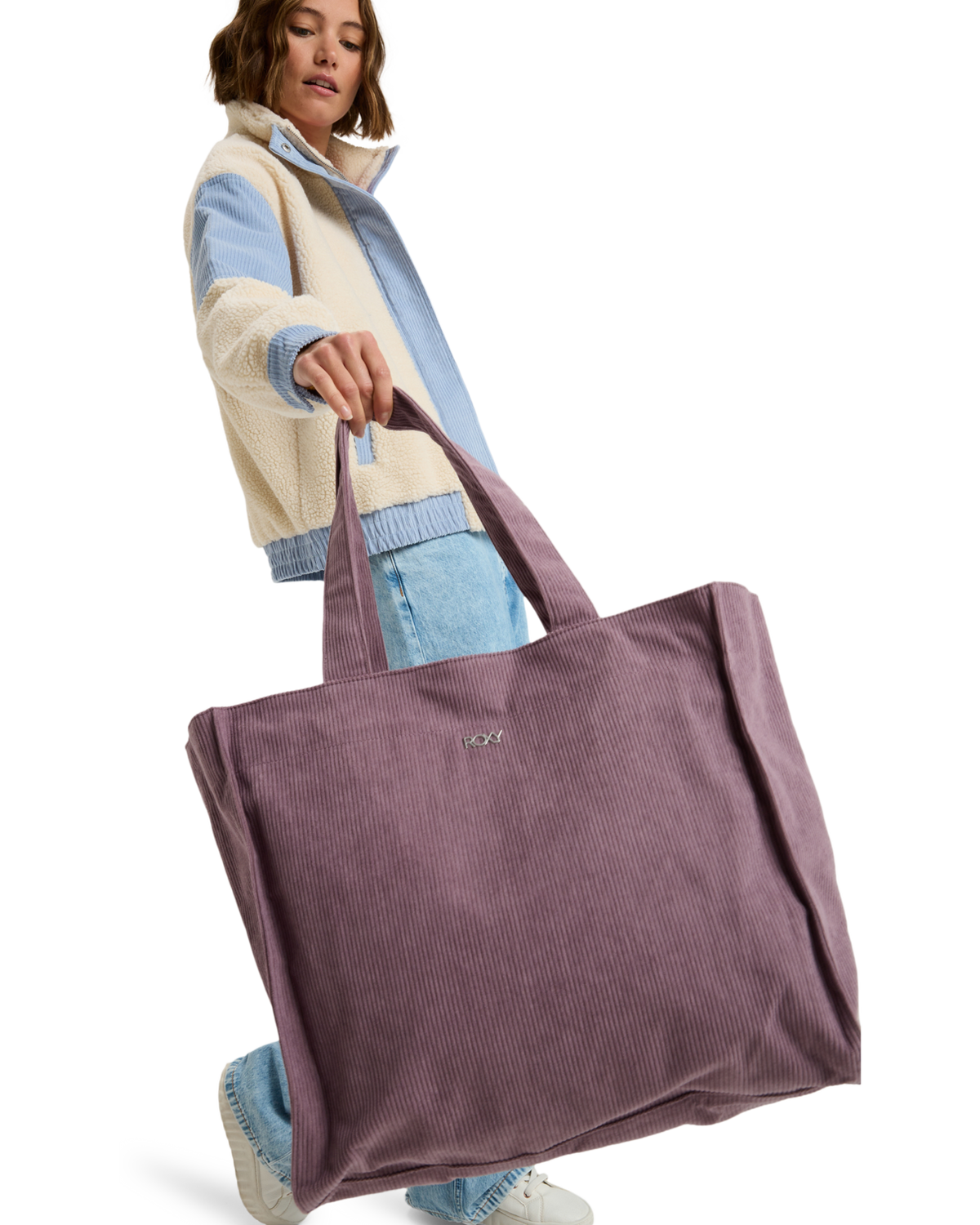 The Roxy Feeling Vibes Beach Bag in Nirvana