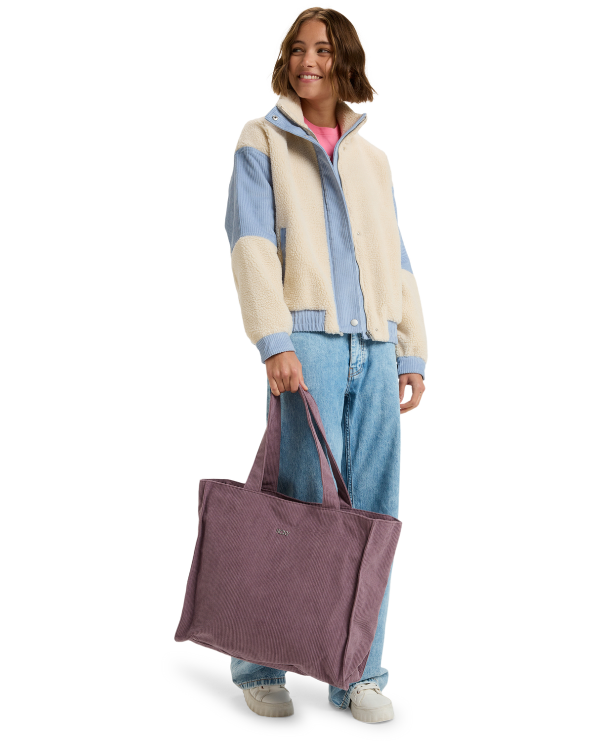 The Roxy Feeling Vibes Beach Bag in Nirvana