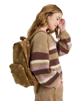 The Roxy Feeling Embroidery Backpack in Woodsmoke