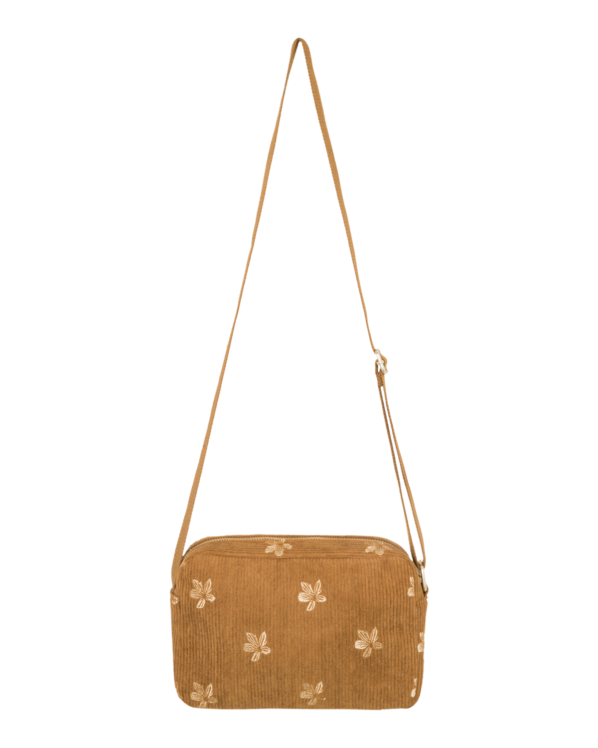 The Roxy Womens Feeling Embroidery Crossbody Bag in Woodsmoke