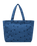 Feeling Embroidered Beach Bag in Dutch Blue