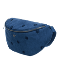 Feeling Embroidered Bumbag in Dutch Blue