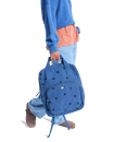 Feeling Embroidered Backpack in Dutch Blue