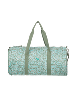 The Roxy Wildest Dream Duffel Bag in Oil Green Wildside Paisley