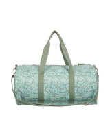 The Roxy Wildest Dream Duffel Bag in Oil Green Wildside Paisley