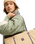The Roxy Electric Flow Sherpa Tote Bag in Pebble