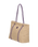 The Roxy Electric Flow Sherpa Tote Bag in Pebble