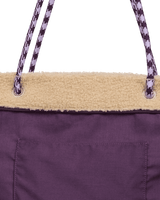 The Roxy Electric Flow Sherpa Tote Bag in Pebble