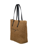 The Roxy In The Tropics Tote Bag in Parchment
