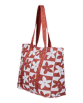 Gold Dust Girl Beach Bag in Ginger Spice Flora