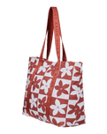Gold Dust Girl Beach Bag in Ginger Spice Flora