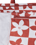 Gold Dust Girl Beach Bag in Ginger Spice Flora