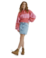 The Roxy Womens Rain Mini Skirt in Beau Blue