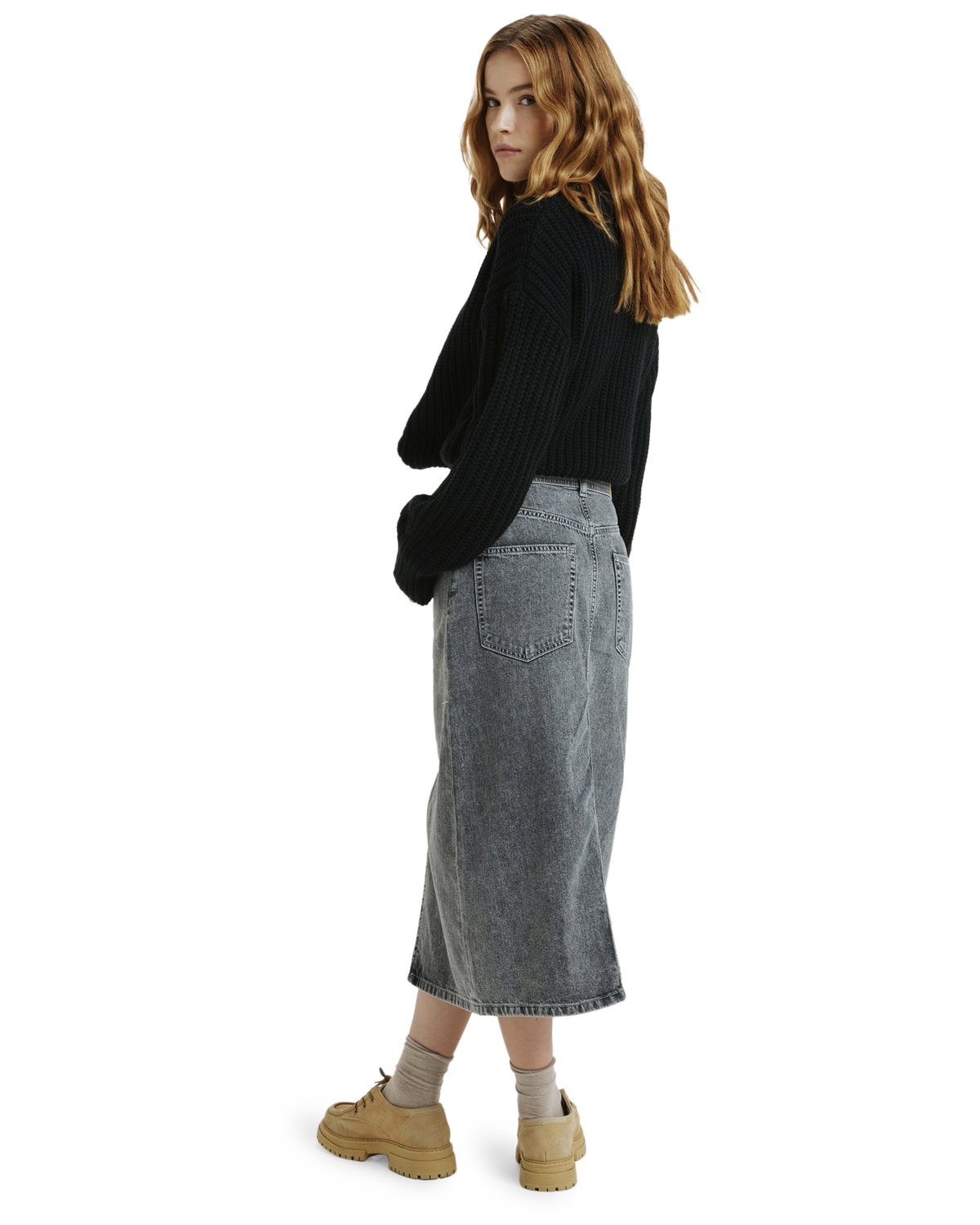 The Roxy Womens Cold Winds Skirt in Mid Grey