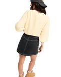 The Roxy Womens Radiant Rider Skirt in Midnight