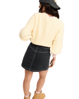 The Roxy Womens Radiant Rider Skirt in Midnight