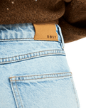 The Roxy Womens Sun And Done Jeans in Sunbleached Vintage