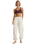 The Roxy Womens Essential Energy Joggers in Whisper White