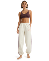 The Roxy Womens Essential Energy Joggers in Whisper White