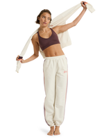 The Roxy Womens Essential Energy Joggers in Whisper White