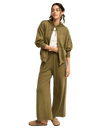 The Roxy Womens Surfing By Sunlight Joggers in Winter Moss