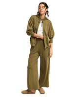 The Roxy Womens Surfing By Sunlight Joggers in Winter Moss