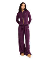 The Roxy Womens Beachy Keen Joggers in Blackberry Wine